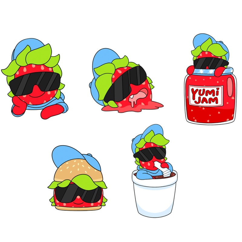 Yumi Pin Set