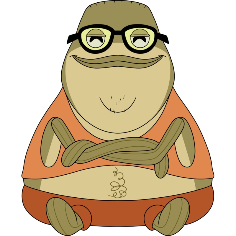 Bubble Bass Plush (9in)