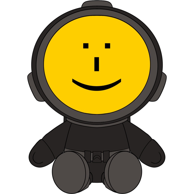 Content Warning Yellow Plush (9in)