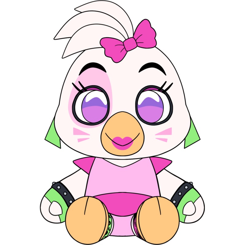 Glamrock Chica Shoulder Rider (6in)