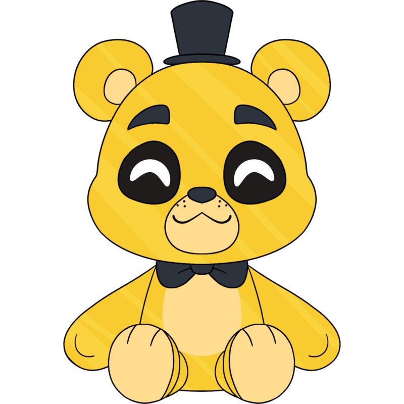 Golden Freddy Shoulder Rider (6in)