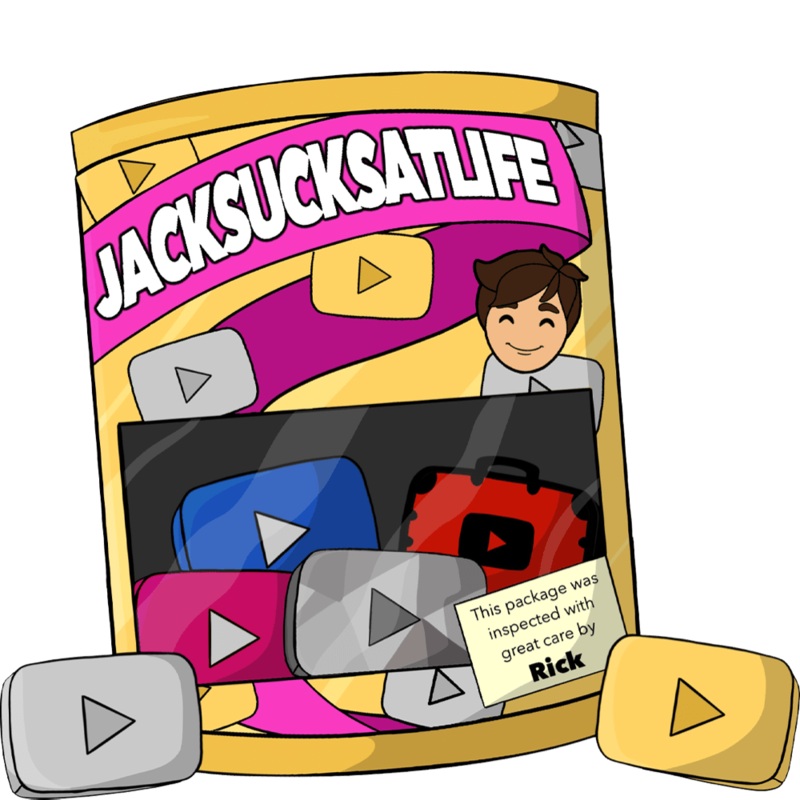 JackSucksAtLife Plush Bag (1ft)