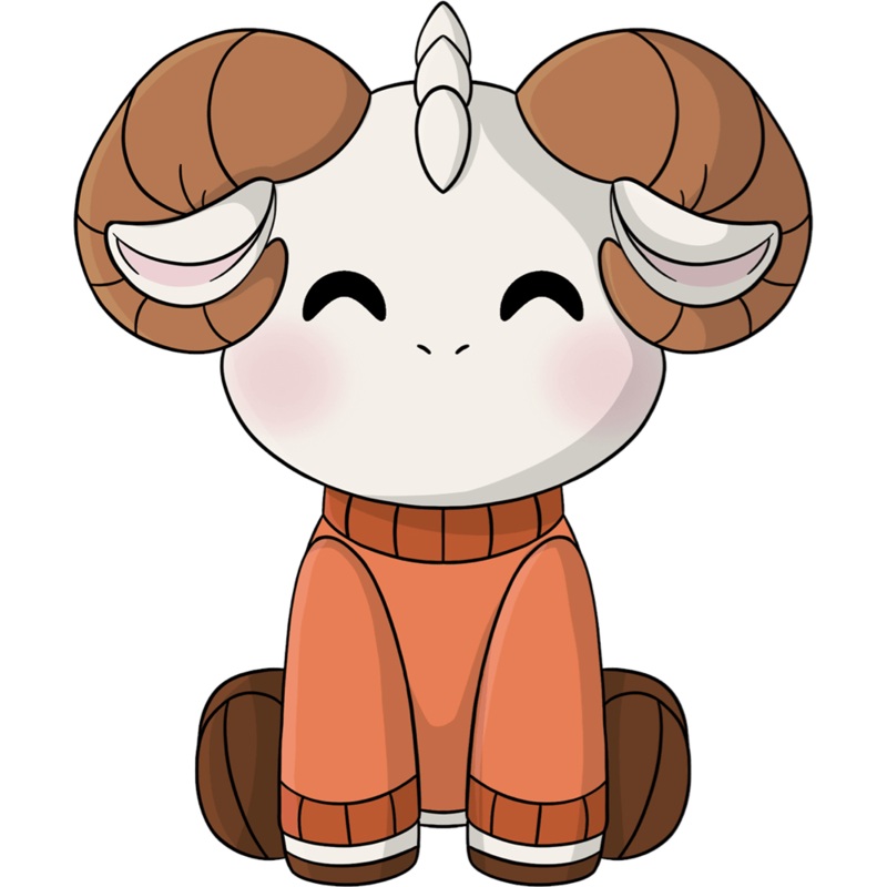 Jschlatt Orange Ram (1ft)