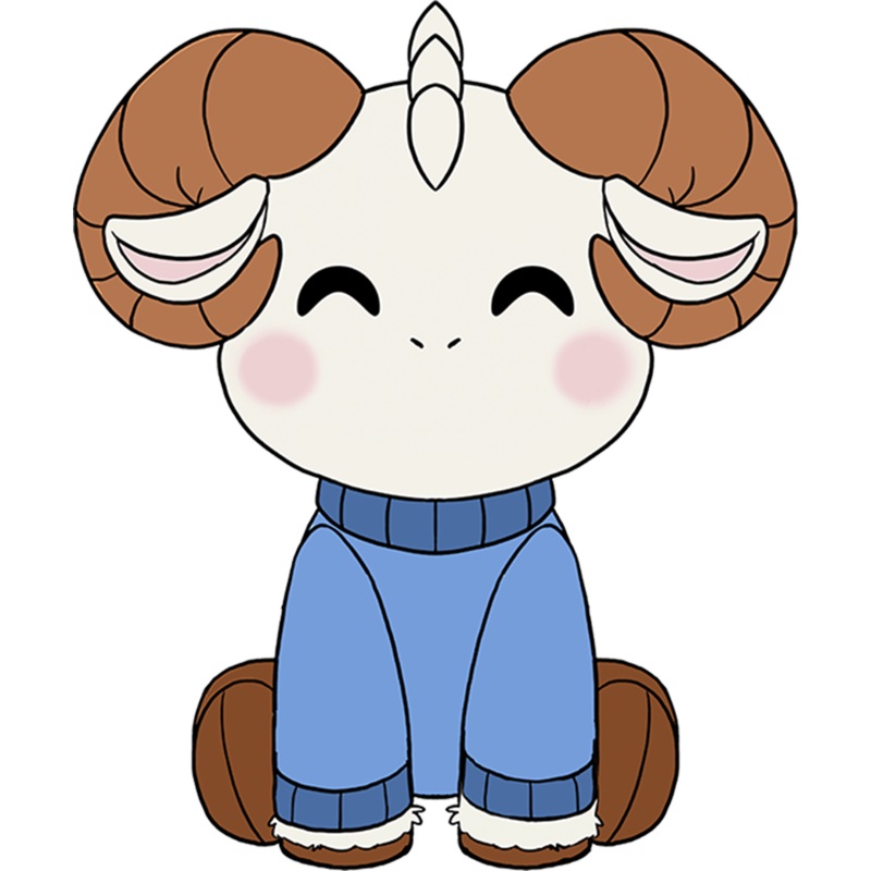 Jschlatt Ram Plush (6in)
