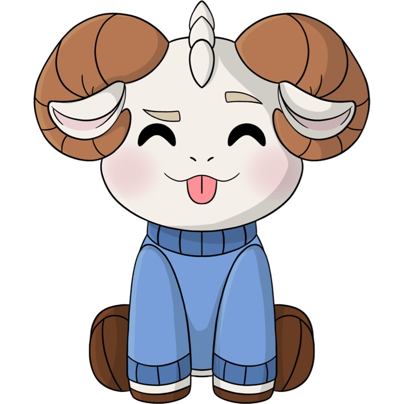 Jschlatt Tongue Out Ram (1ft)
