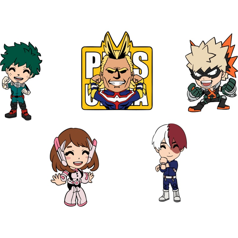 My Hero Academia Pin Set