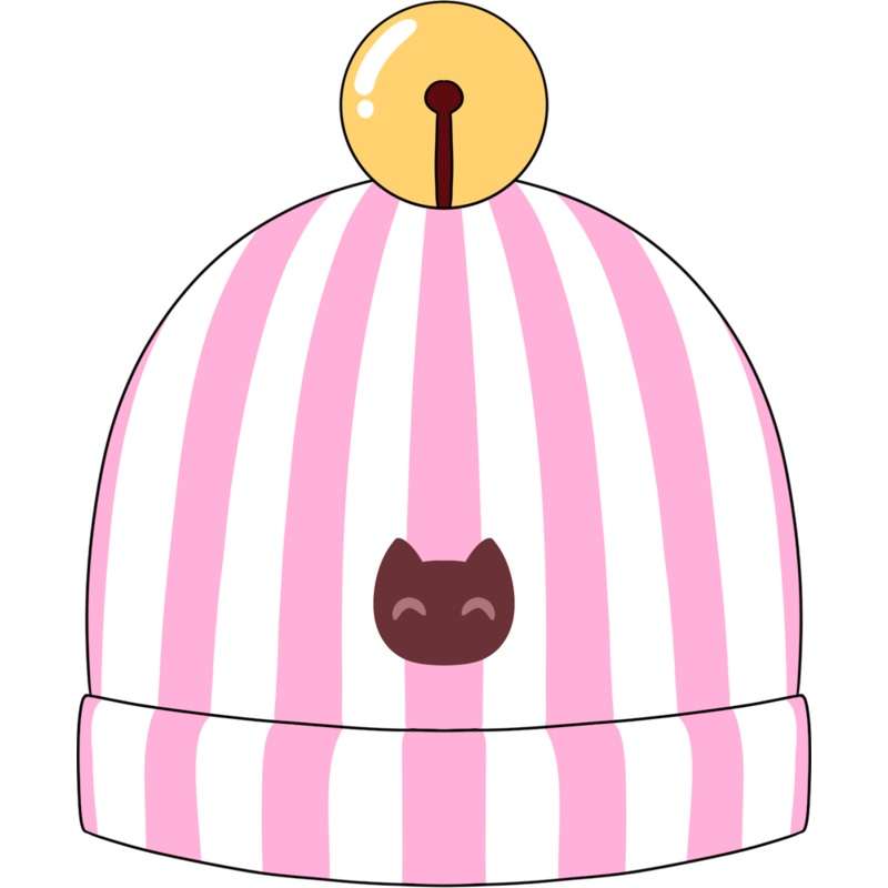 PuppyCat Letter Beanie