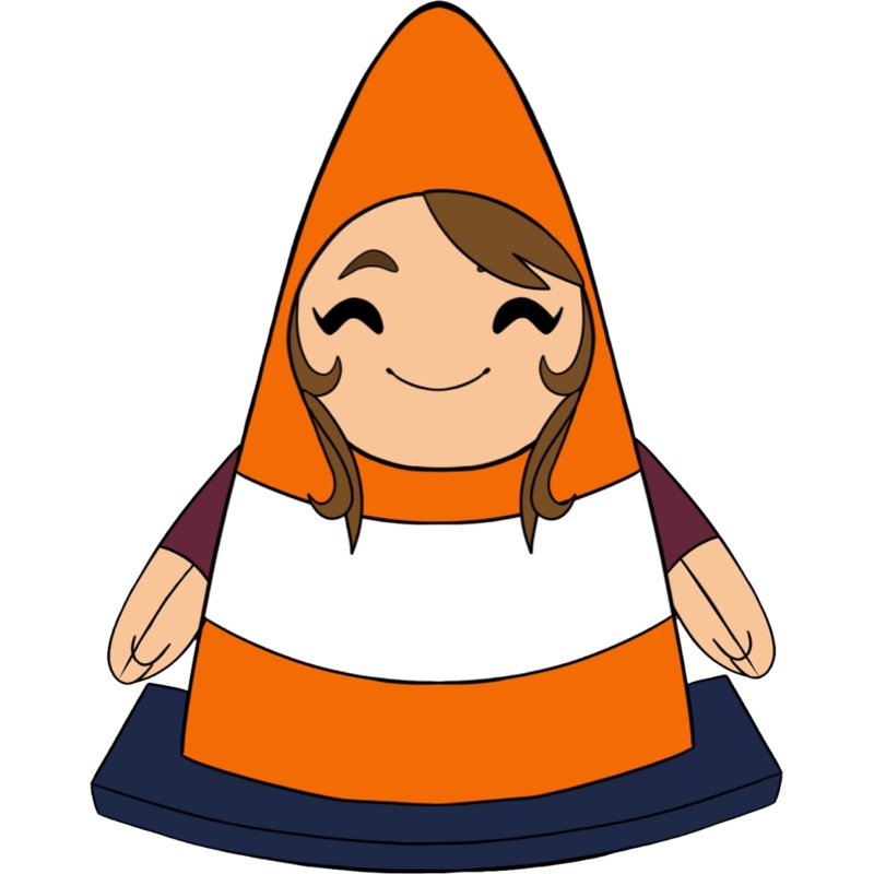 Traffic Cone Becky Plush (1ft)