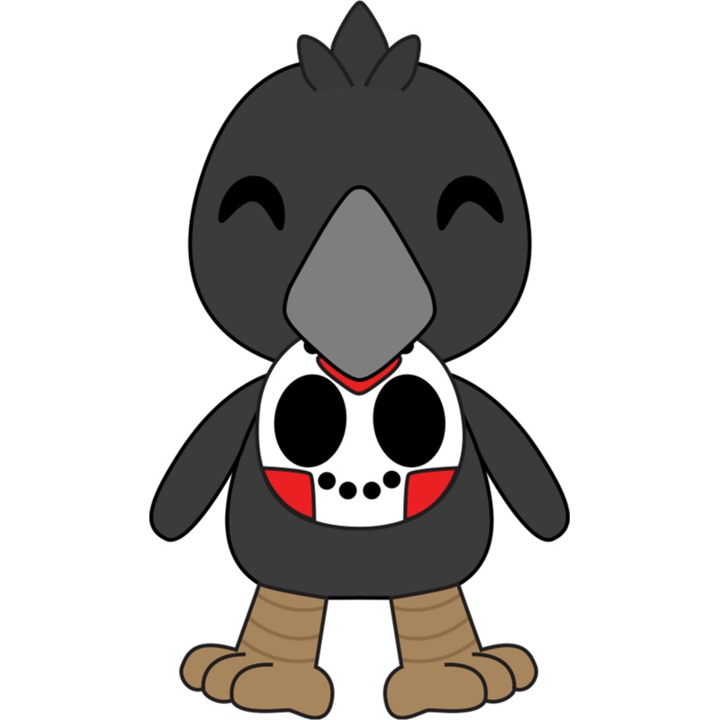 Crowlirious Keychain (6in)