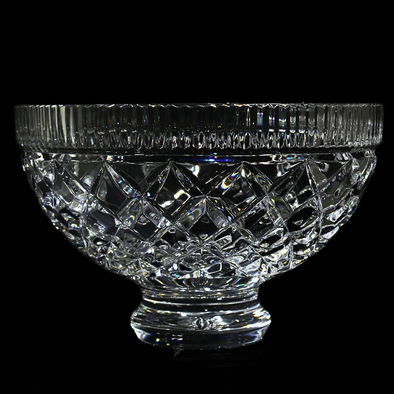 Footed Crystal Bowl
