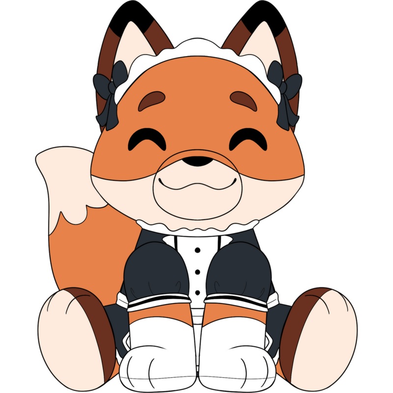 Fundy Maid Sit Plush (9in)