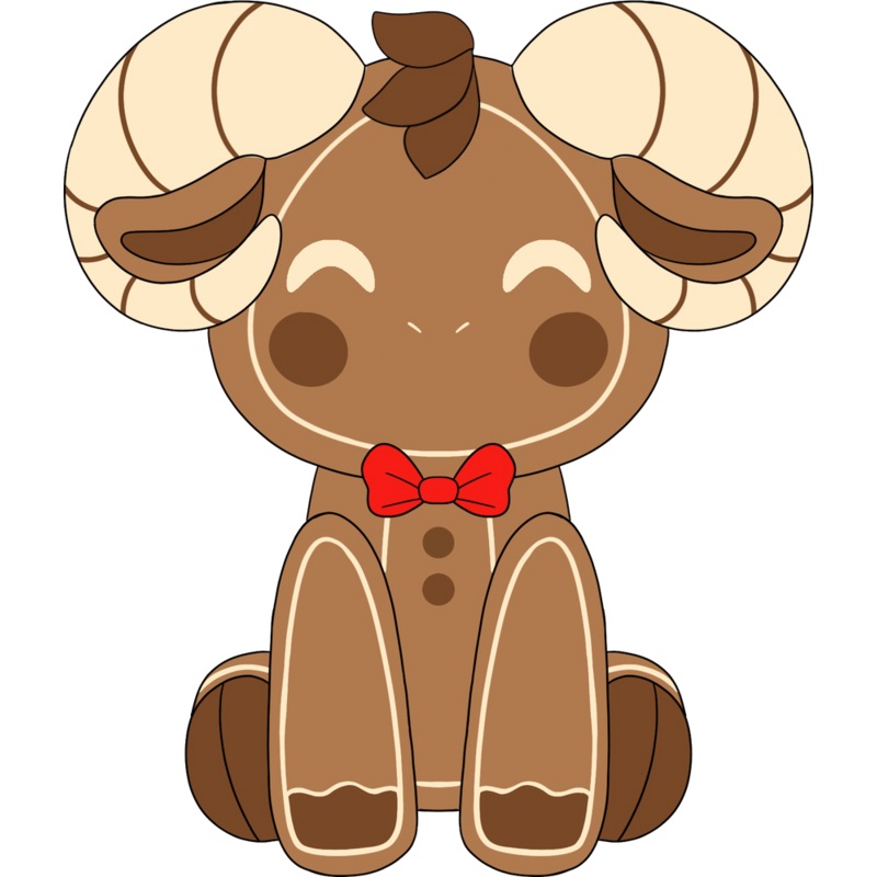 Gingerbread Rammie (9in)