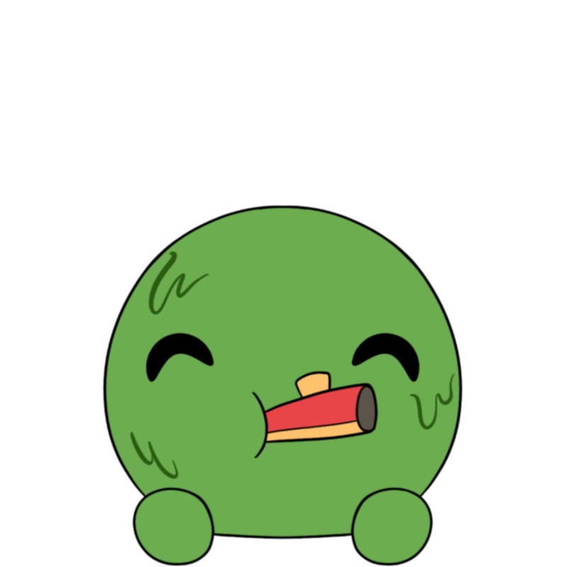 Kazoo Slimecicle Stickie (6in)