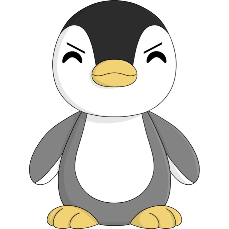Kevin the Penguin Plush (1ft)