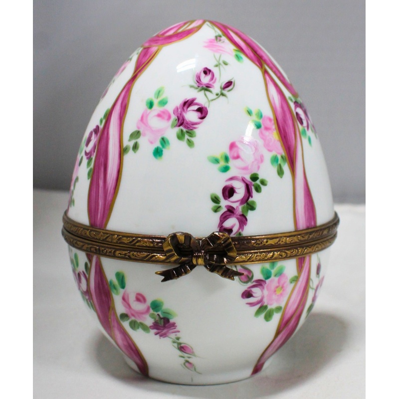 Limoges France Imports, Porcelain Egg