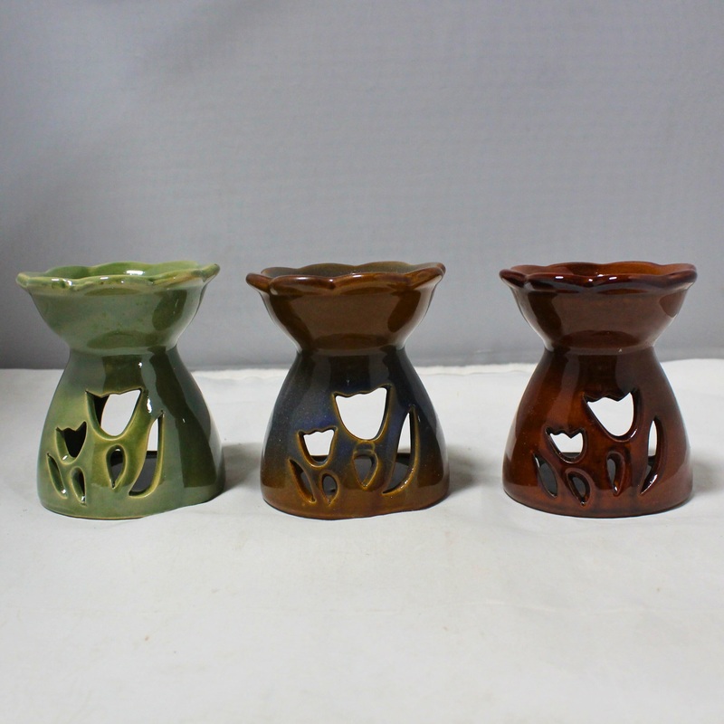Lot of 3: Candle Holders