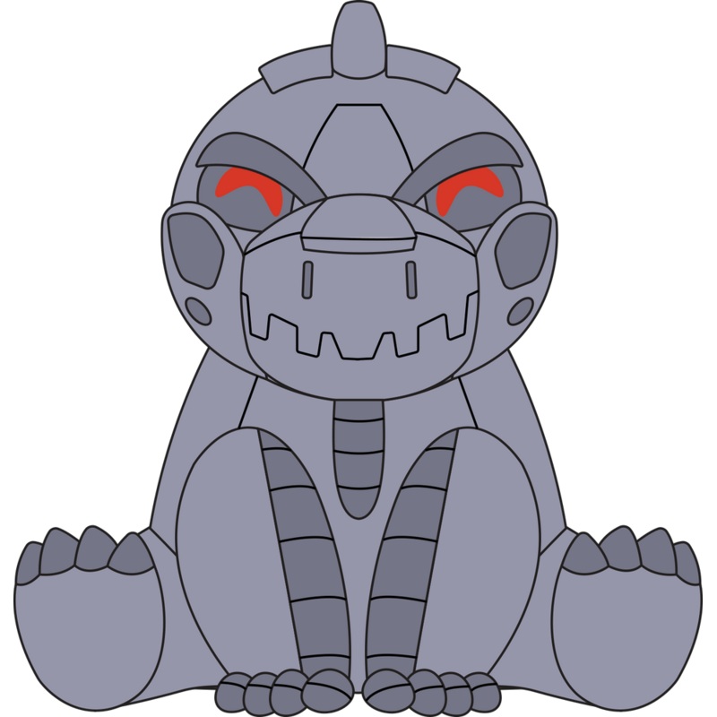 Mechagodzilla Plush (9in)