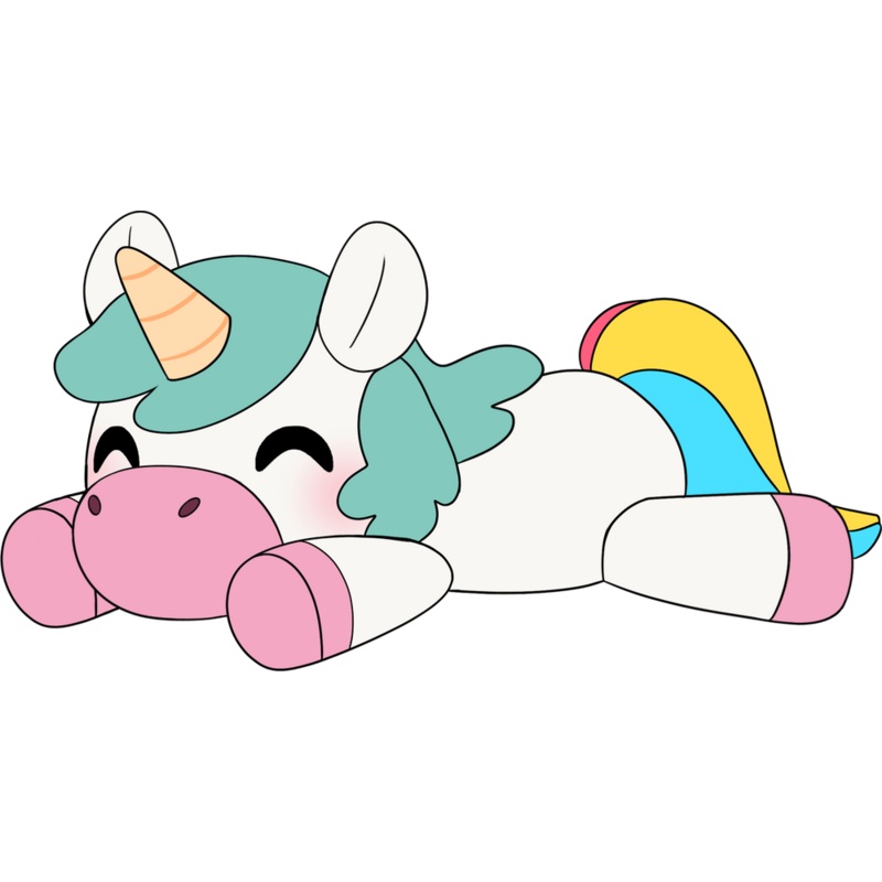 Smajor Unicorn Plush (9in)