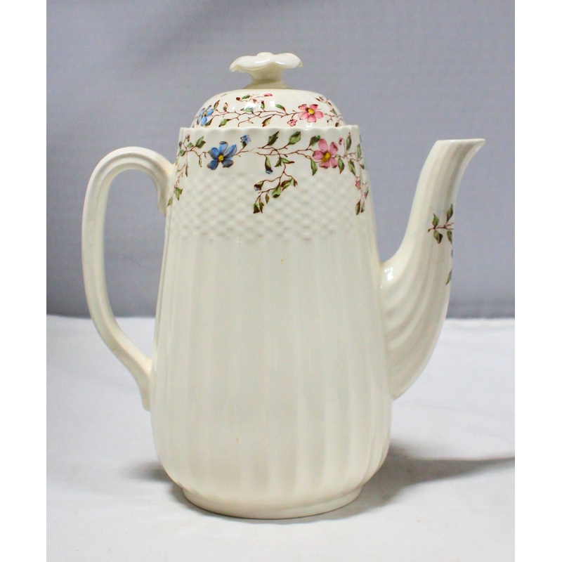 Spode Floral China Tea Pot