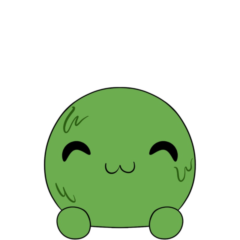 Uwu Slimecicle Stickie (6in)