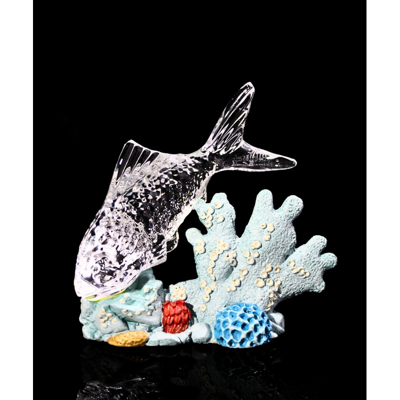 Waterford Crystal: Figurines Fish, 2.5"