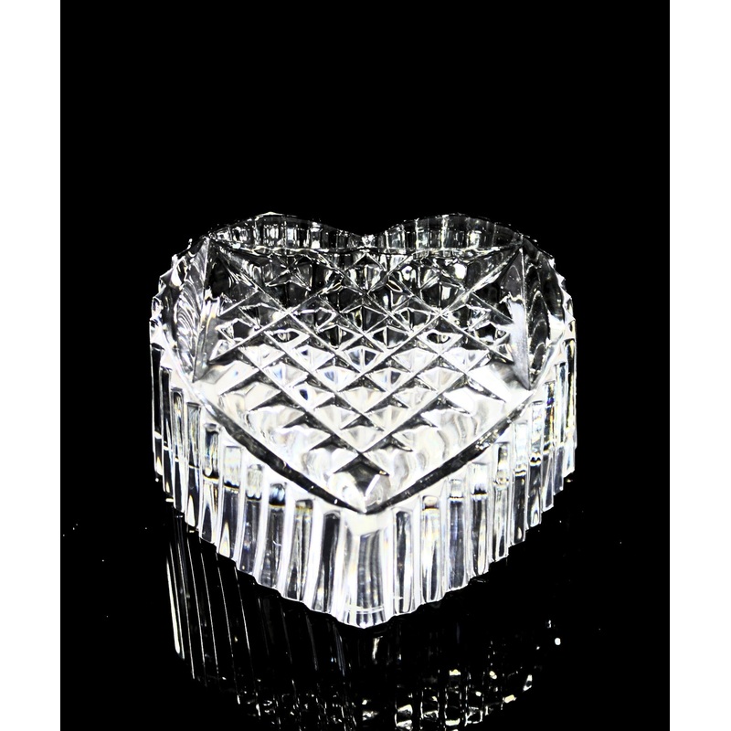 Waterford Crystal: Figurines Heart, 2.75"