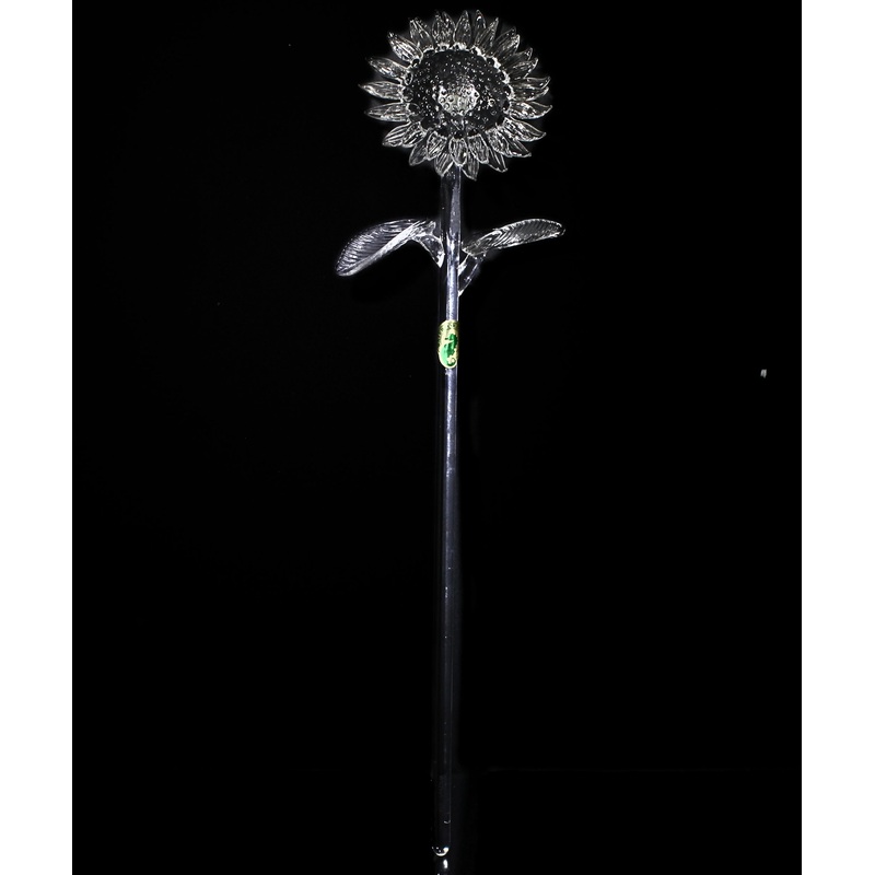 Waterford Crystal: Fleurology Sunflower Sculpture, 14.5"