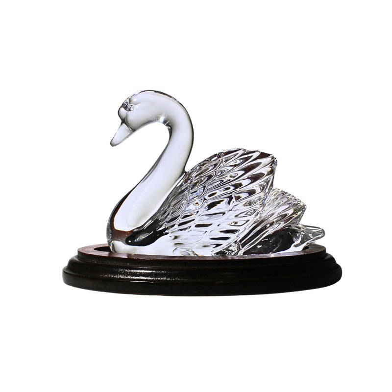 Waterford Crystal: Legends and Lore Swan - With Box