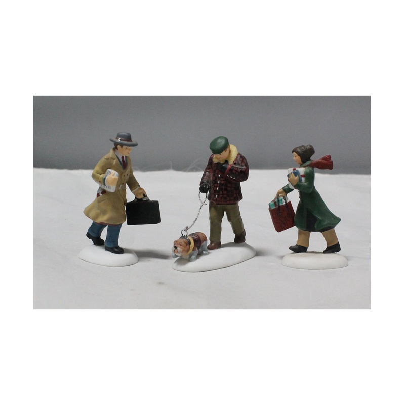 Department 56 | Busy City Sidewalks | Please Read