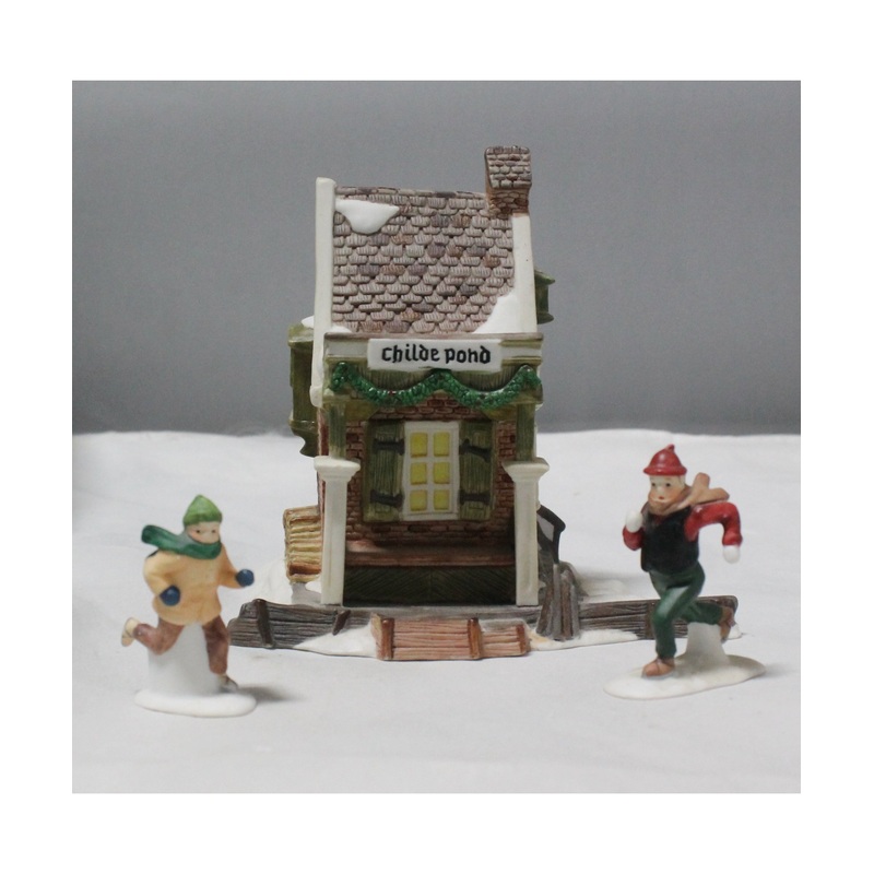 Department 56 | Childe Pond and Skaters | Please Read
