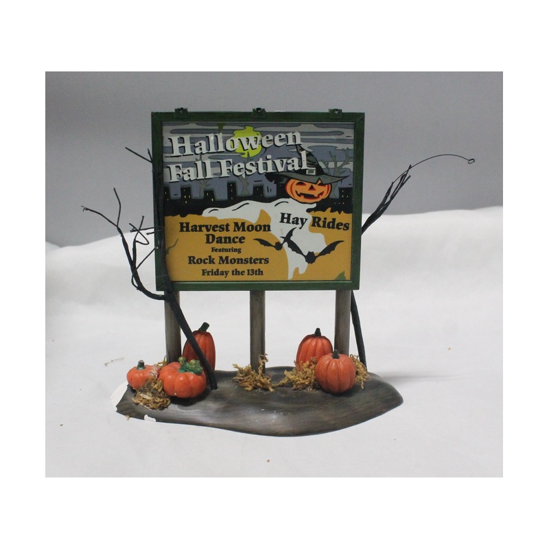Department 56 | Halloween | Village Accessories - Halloween Festival Billboard