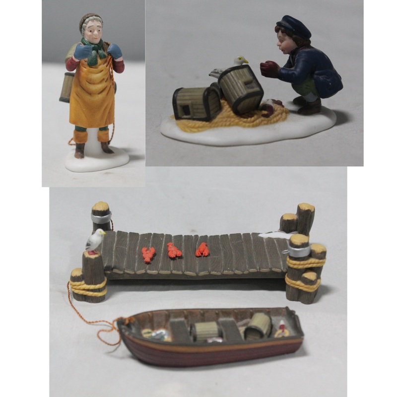 Department 56 | Lobster Trappers | Please Read