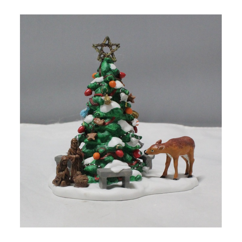 Department 56 | New England Town Tree | Please Read | As Is