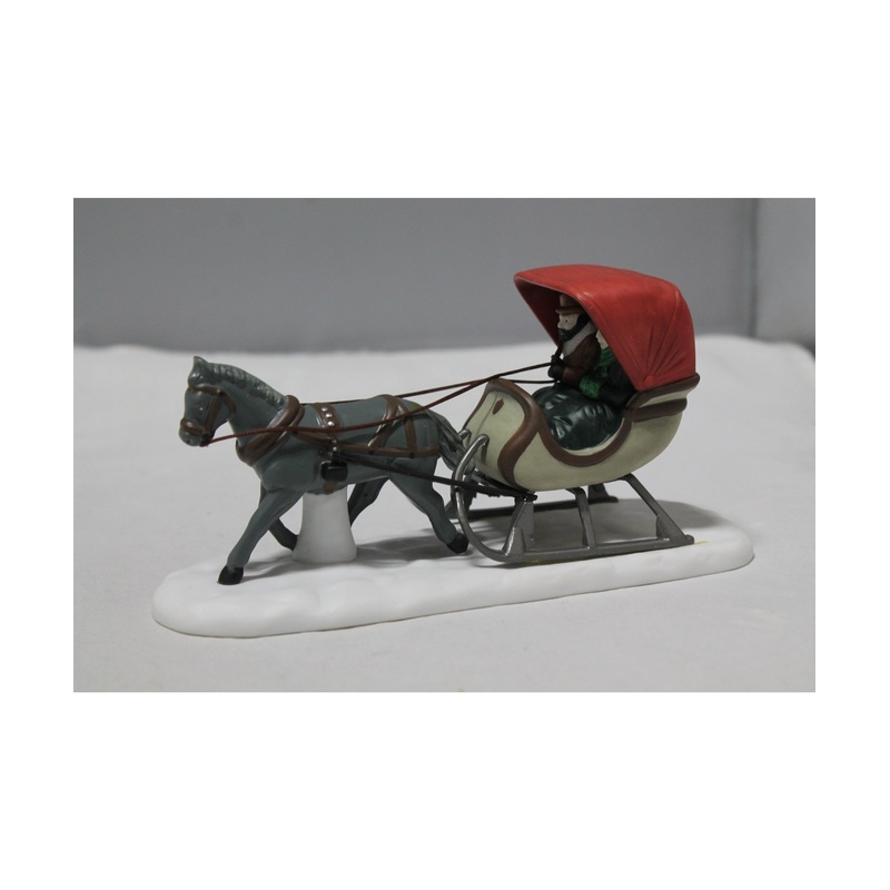 Department 56 | One Horse Open Sleigh | As Is | Please Read