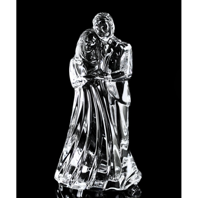 Waterford Crystal: Figurines Bride and Groom, 7.25"