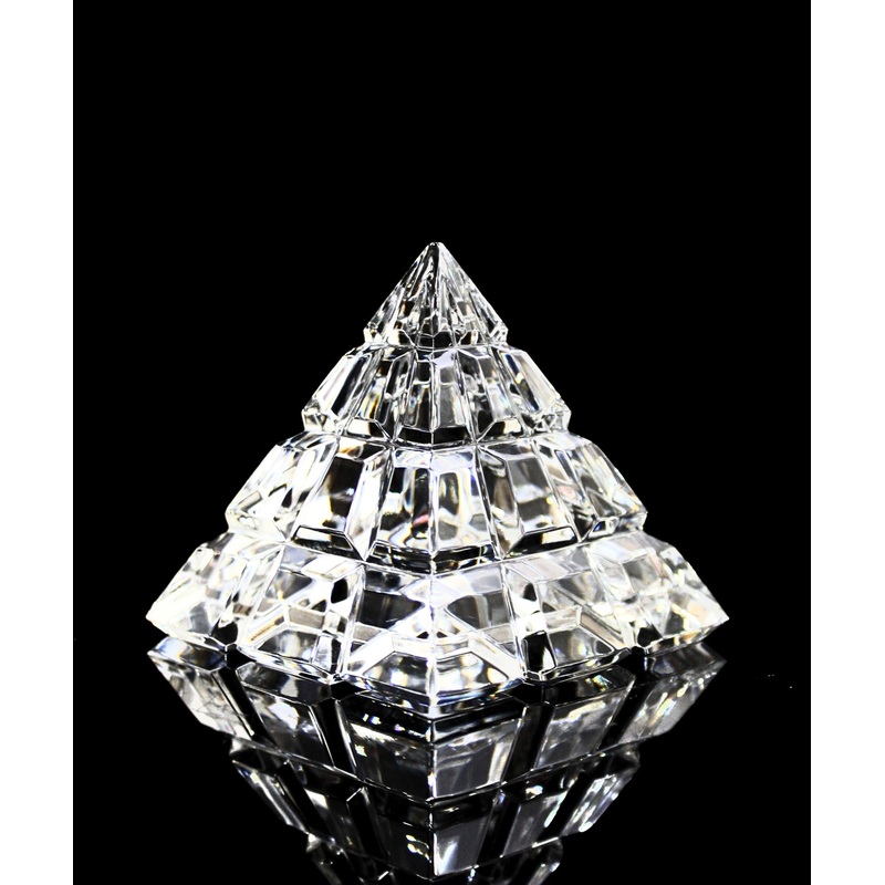 Waterford Crystal: Figurines Pyramid , 2.75"