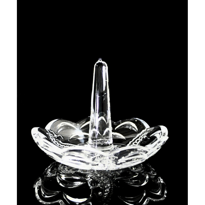 Waterford Crystal: Seahorse Ring Holder, 4"