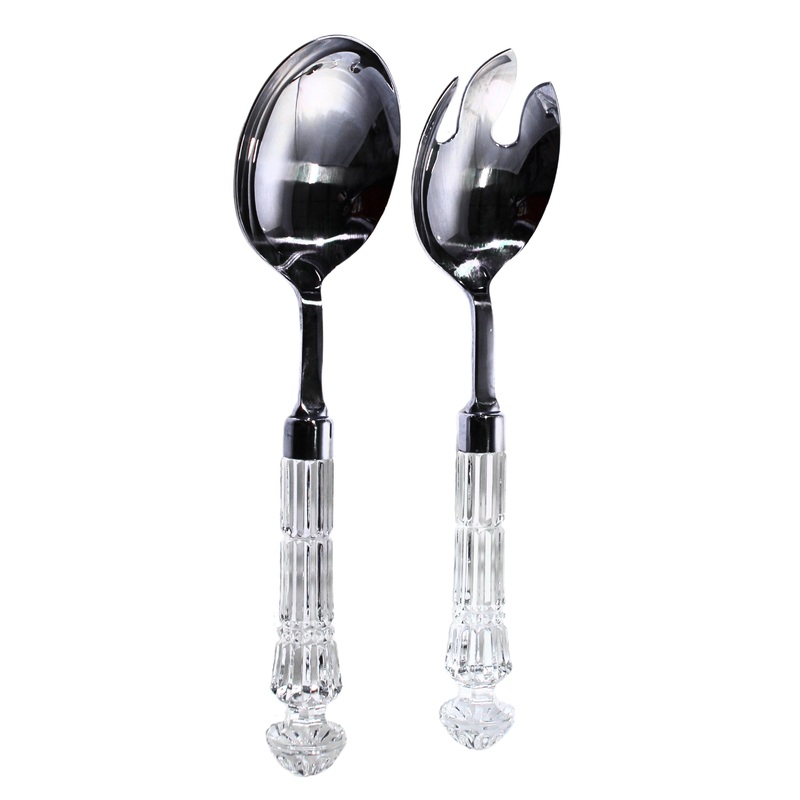 Waterford Crystal: Table Accessories Salad Set (2 Piece), 10.5" | Stainless
