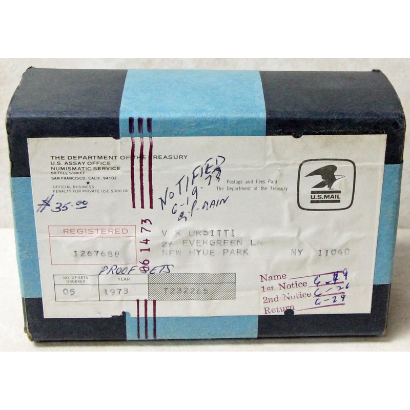 Proof Set Clad 1973 Unopened Sealed box of 5