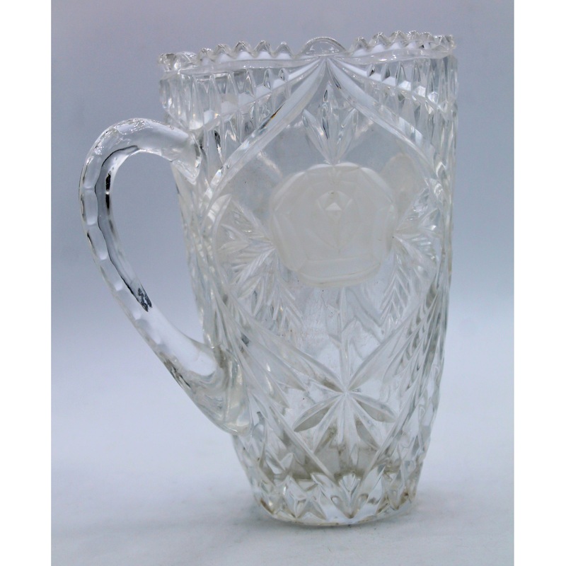 Crystal Rose Water Pitcher | No Box