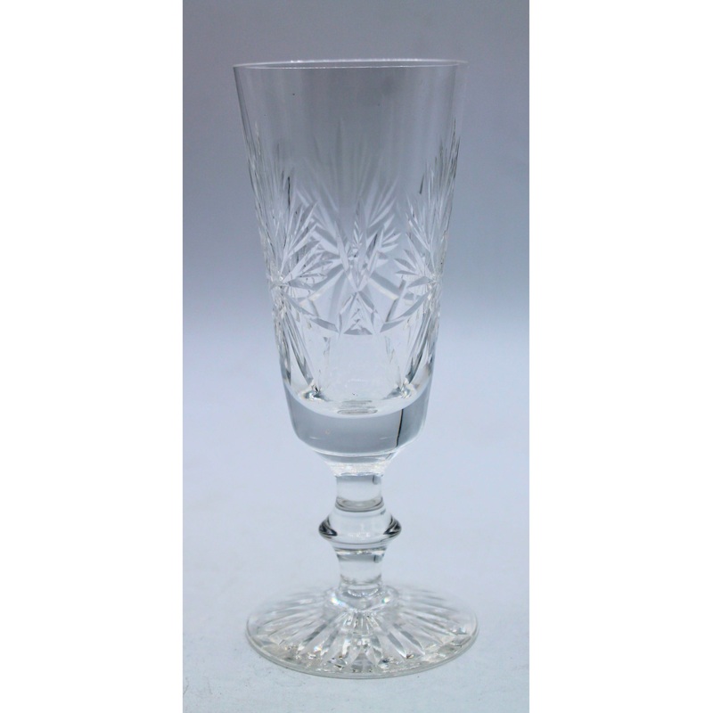 Lot of 3: Star of Edinburgh Tall Champagne Glasses | Missing Glass