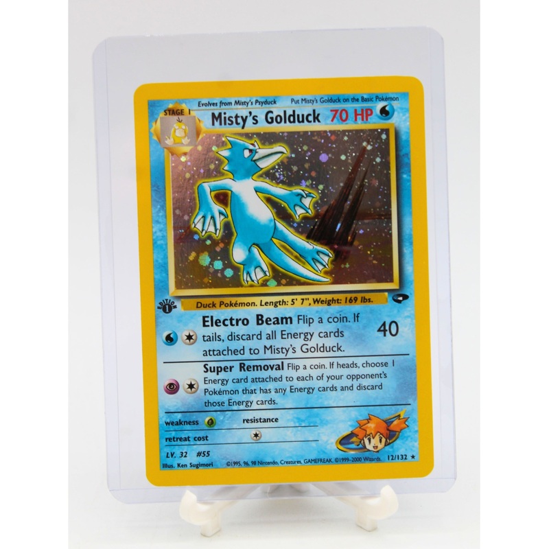 Pokemon | 1st Edition Holo Misty's Golduck | Near Mint