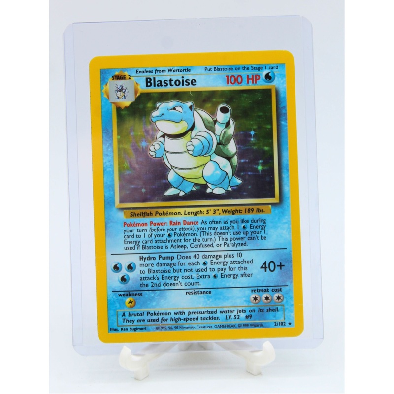 Pokemon | Holo Blastoise 2/102 | Non-Mint