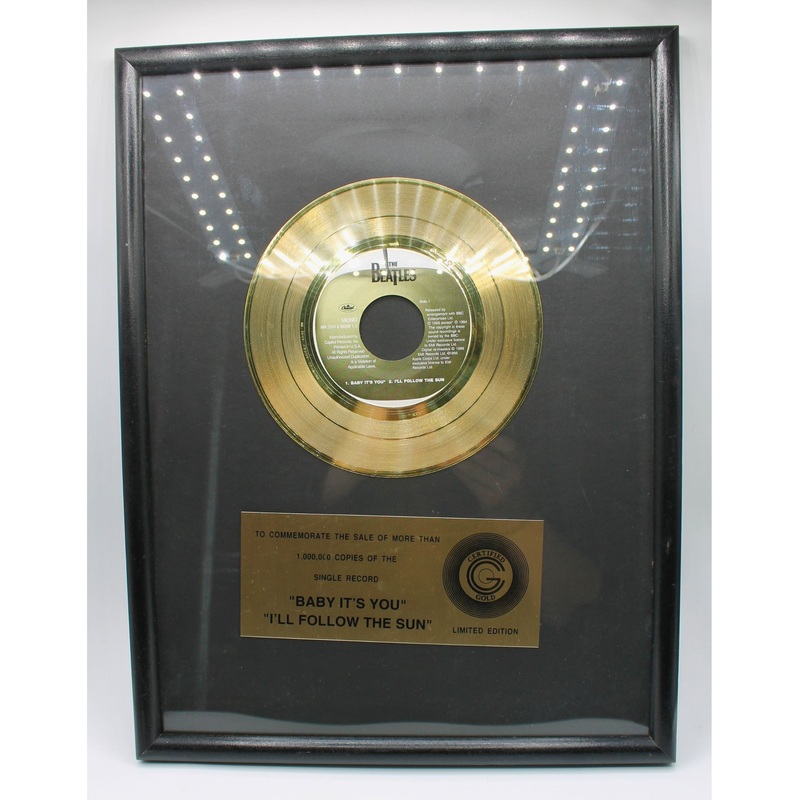 The Beatles Commemorative Award | Damaged Frame