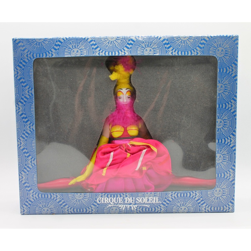 Cirque Du Soleil Rose Bonbon Wooden Doll | Please Read