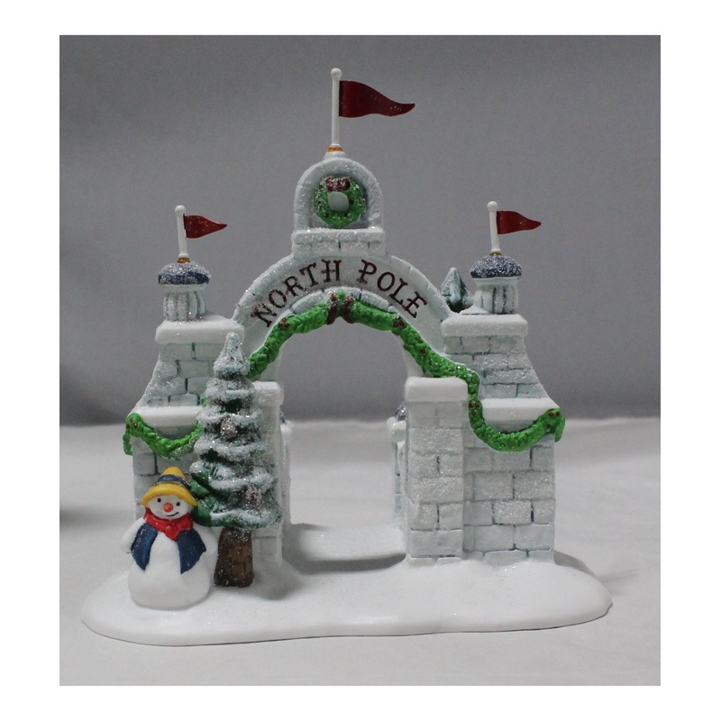 Department 56 | North Pole Gate | Please Read | As Is