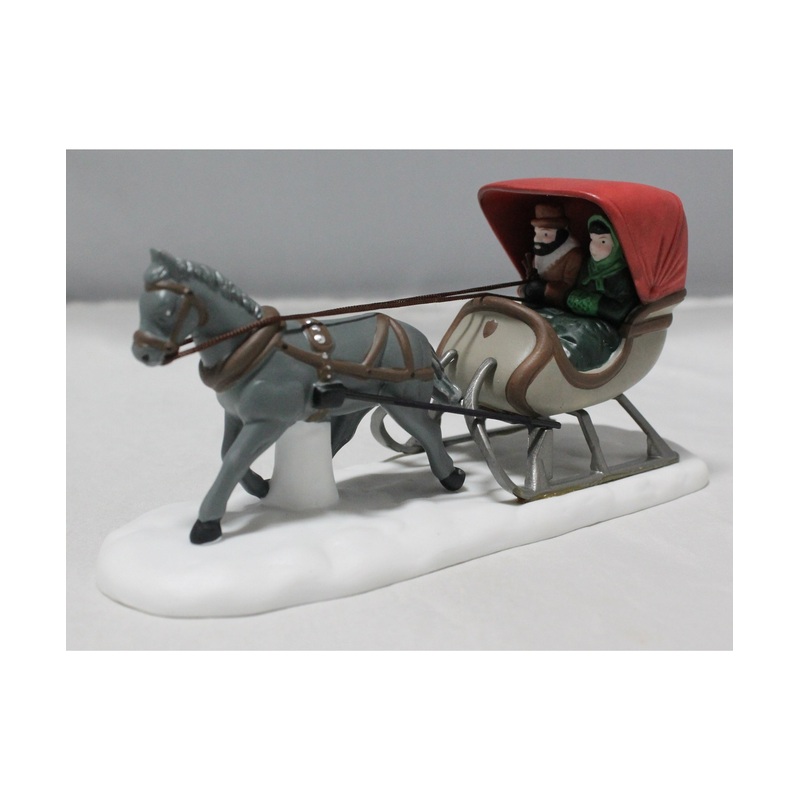 Department 56 | One Horse Open Sleigh | Please Read | As Is