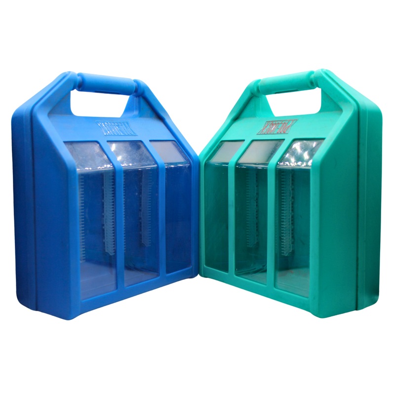 Enor | Lot of 2: Blue & Teal Pro-Index 2000 Card Systems | Please Read