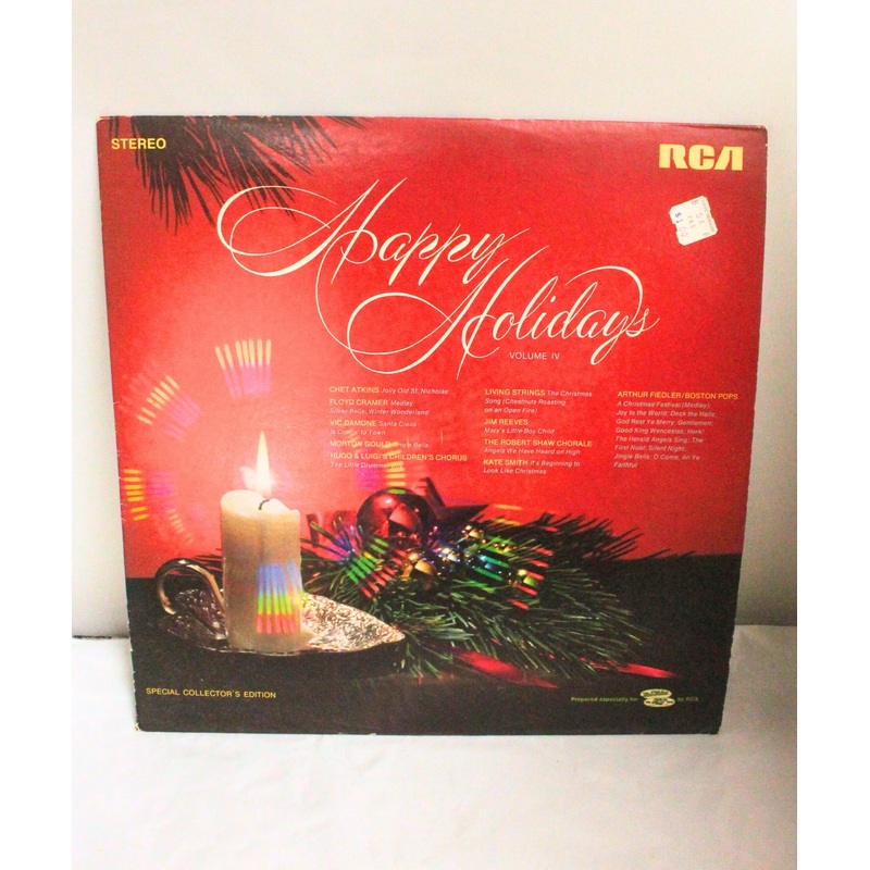Happy Holidays Volume IV (Special Collectors Edition) Vinyl