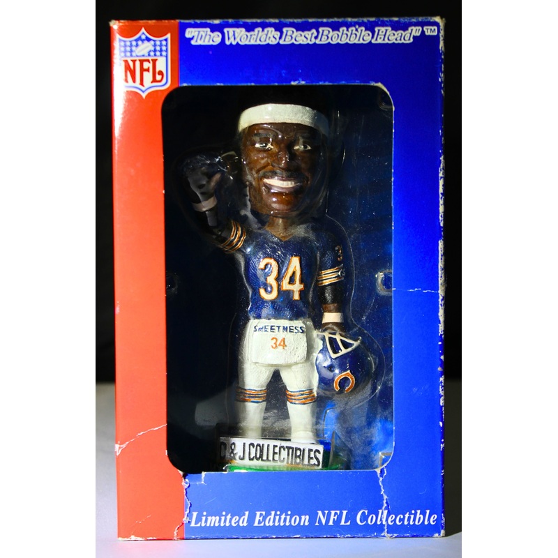 Limited Edition NFL Walter Payton Collectible Bobble Head